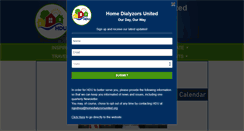 Desktop Screenshot of homedialyzorsunited.org